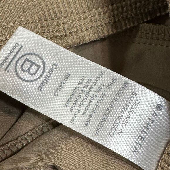 Athleta Brooklyn Mid Rise Ankle Pant size 10 khaki - Picture 7 of 8